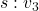 s: v_3