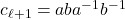 c_{\ell +1} = aba^{-1}b^{-1}