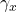 \gamma_x
