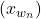 (x_{w_n})