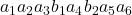 a_1 a_2 a_3 b_1 a_4 b_2 a_5 a_6