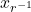 x_{r^{-1}}